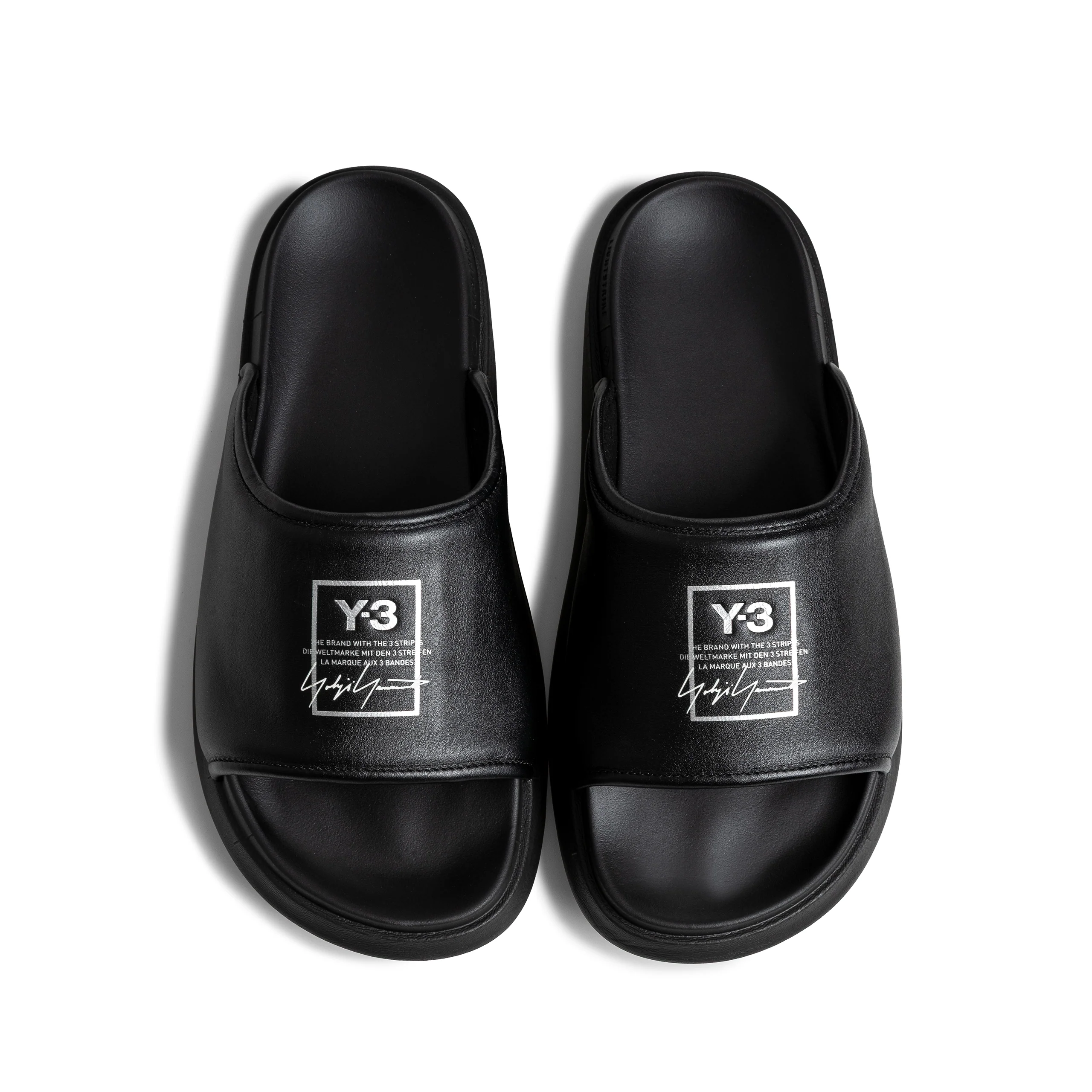 Y-3 Slide | Black - Image 5